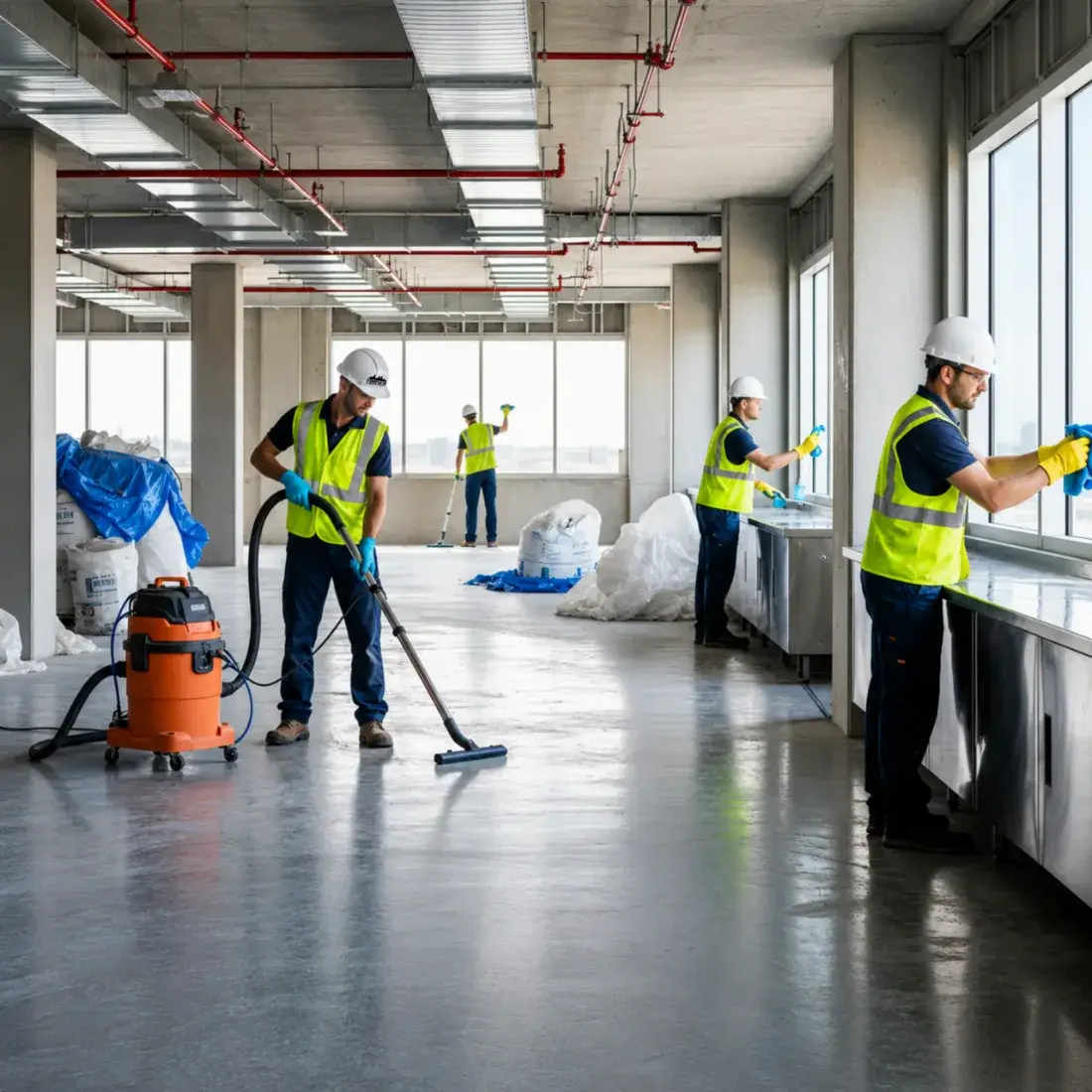 Fraser Commercial Services construction site cleaning