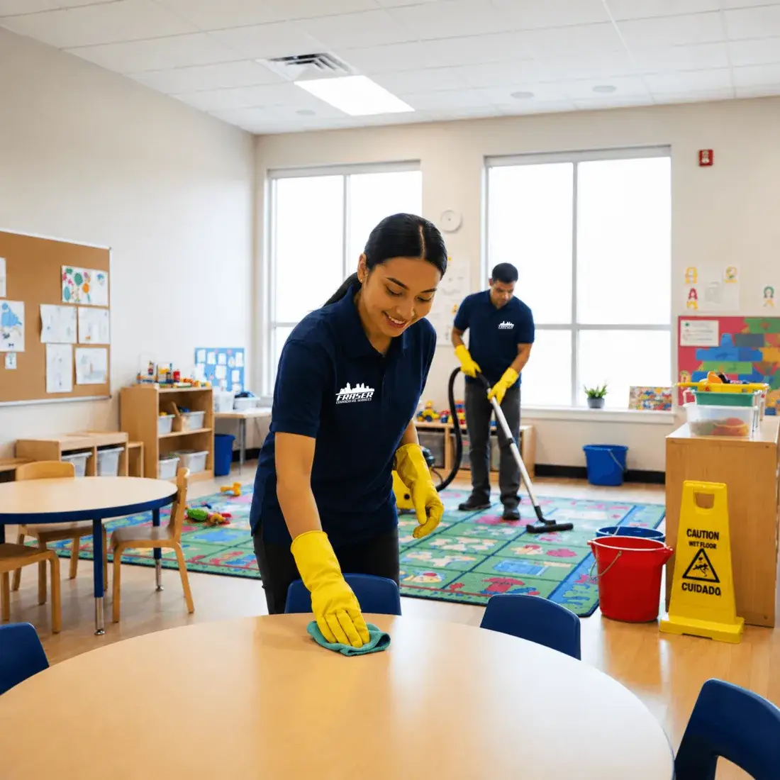 Fraser Commercial Services daycare cleaning