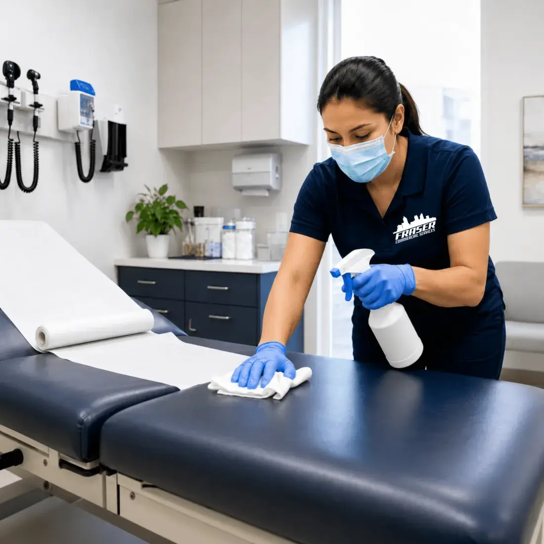 Fraser Commercial Services healthcare facility cleaning